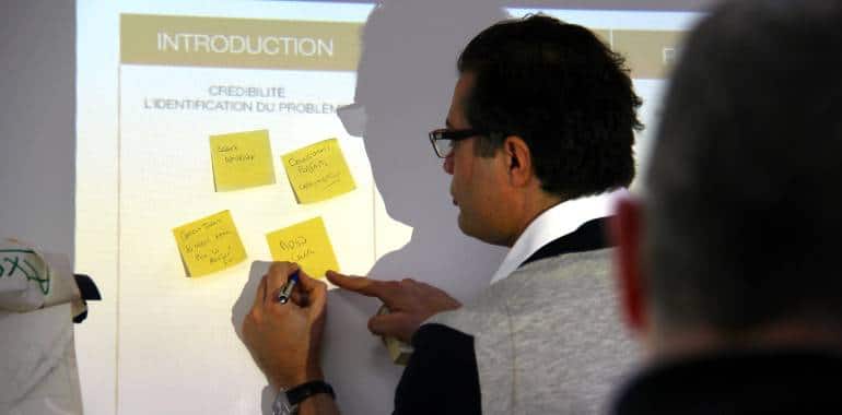 Annonce d'une session de formation HUBSTORY dédiée aux professionnels souhaitant améliorer leur communication