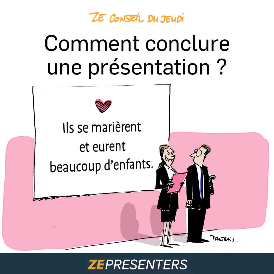 Comment conclure une présentation ?