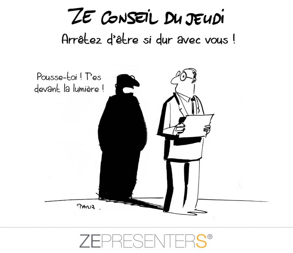 Appel à plus d'indulgence envers soi-même et à l'auto-compassion