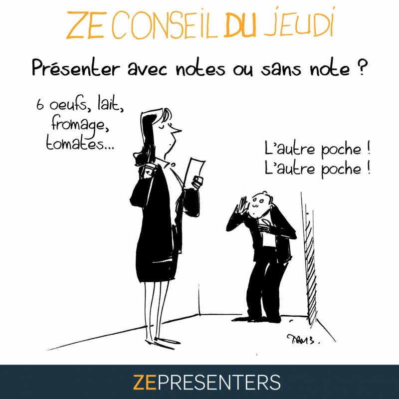 Faut-il utiliser des notes lors d'une prise de parole en public ?