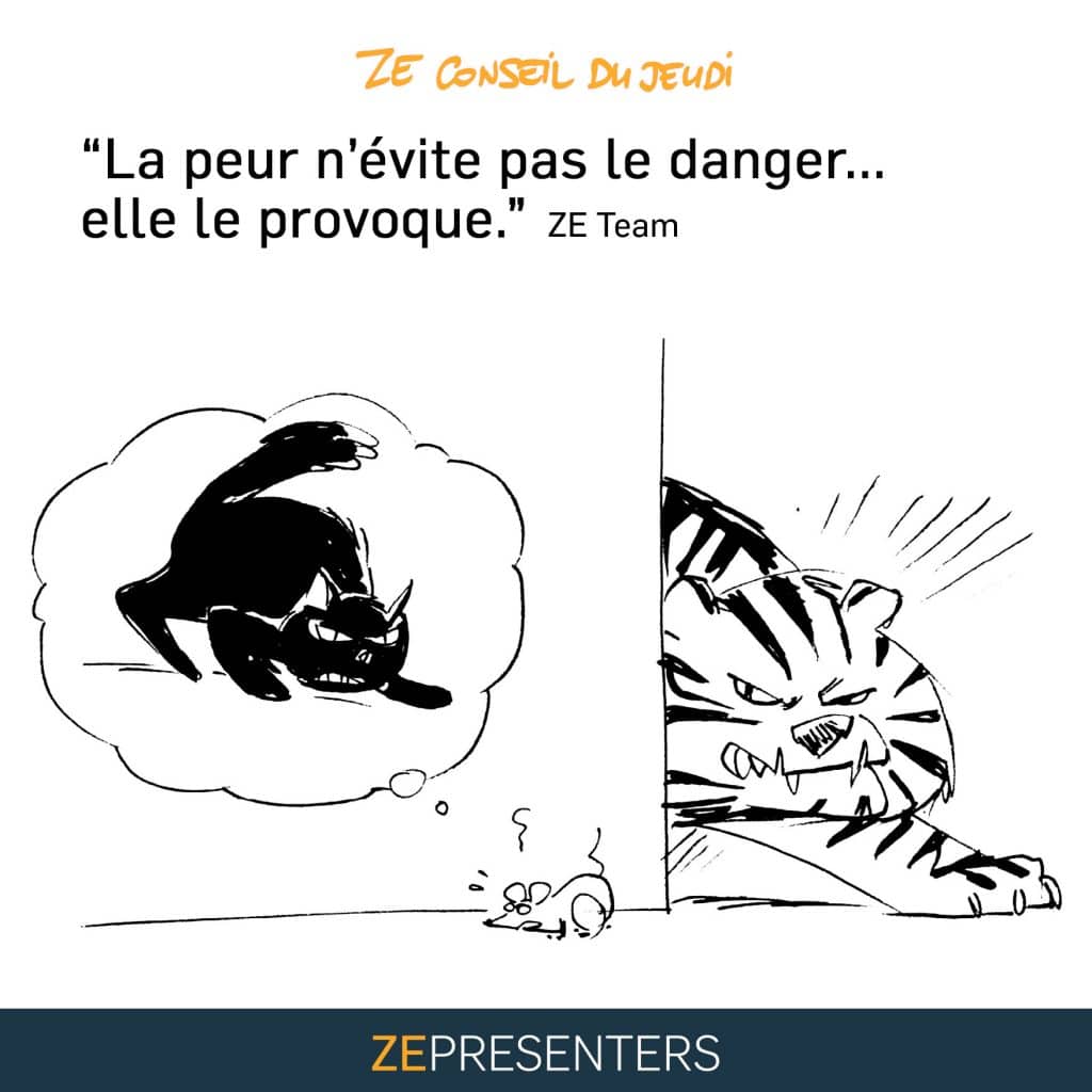 La peur n’évite pas le danger, elle le provoque - Signification