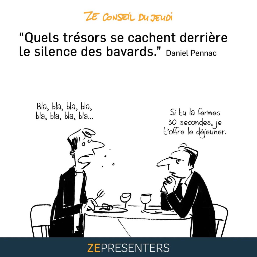 Le silence est d’or - Le silence est t-il porteur de message ?