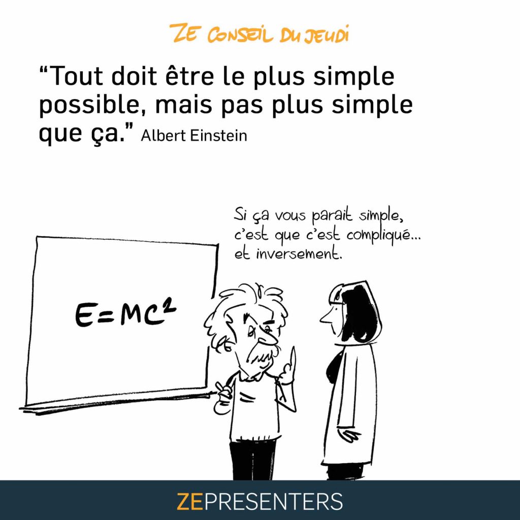 Trouver l'équilibre parfait entre simplicité et profondeur dans sa présentation