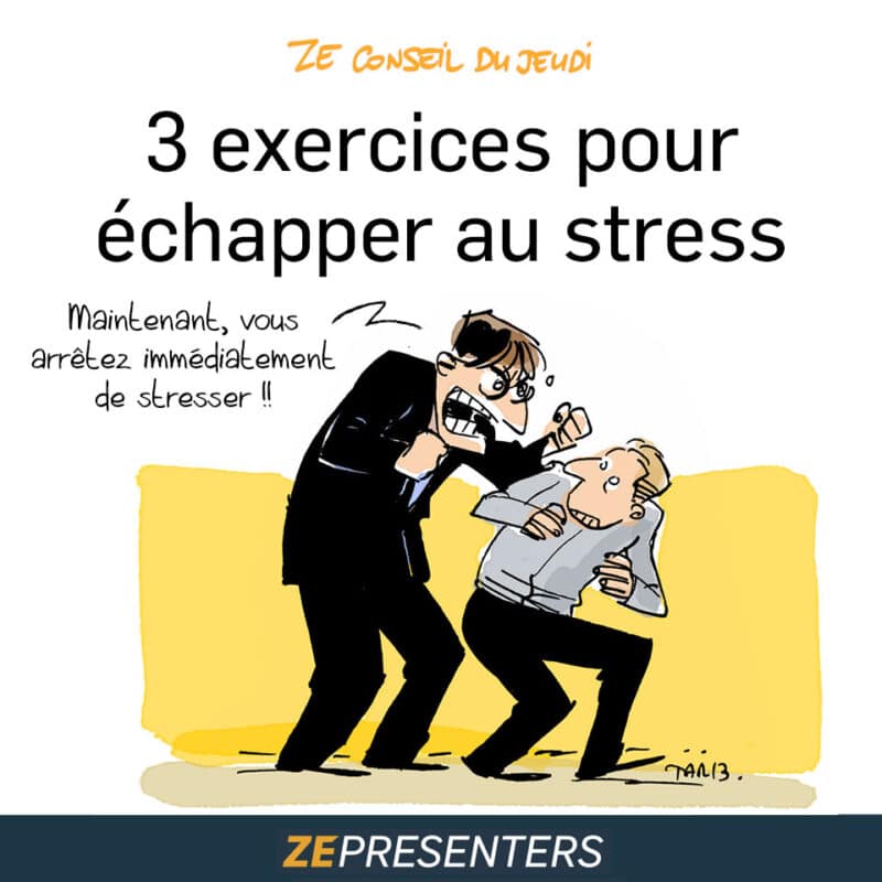 Trois méthodes pratiques pour réduire le stress avant de présenter