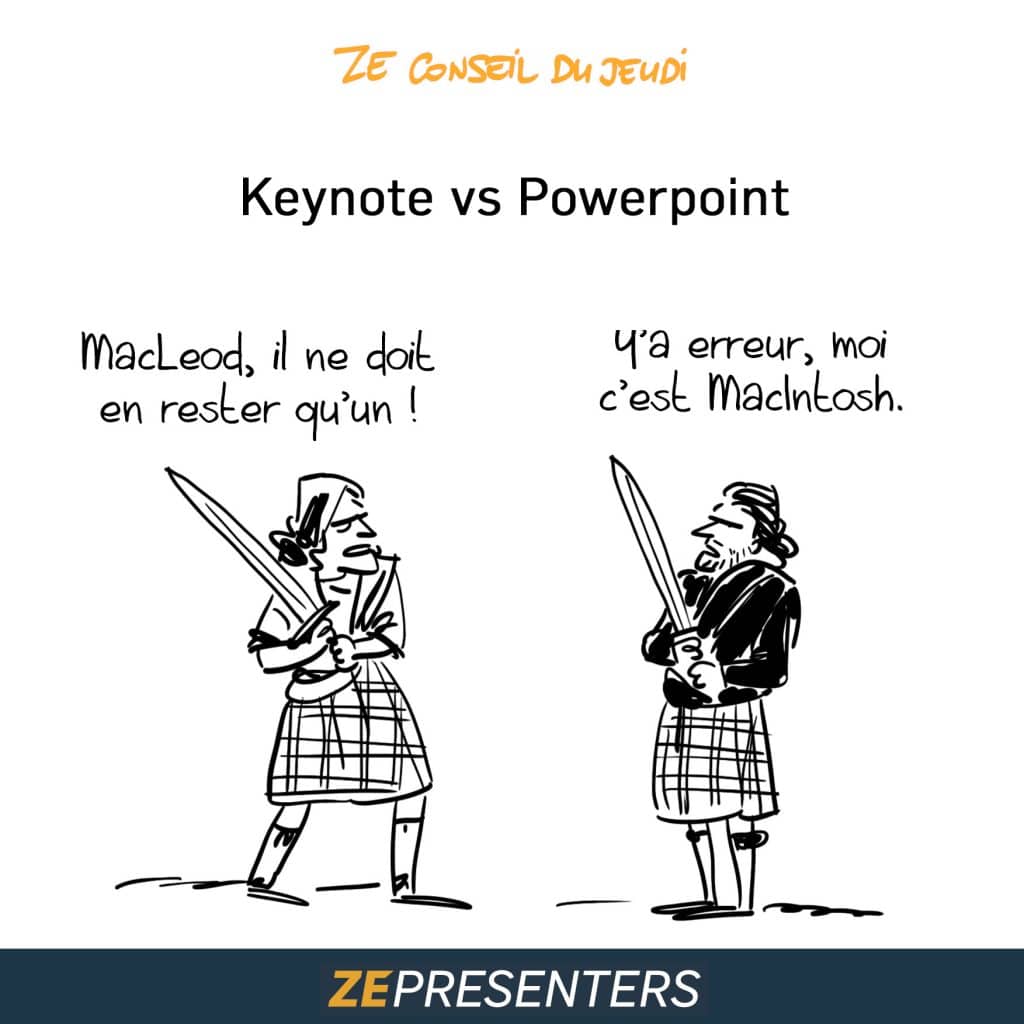 Keynote vs Powerpoint - Comparatif 2023