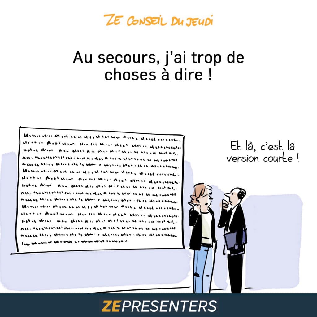 Gestion de l'information : Comment sélectionner vos idées pour une présentation?