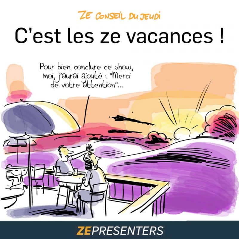 Annonce des vacances d'été et pause estivale