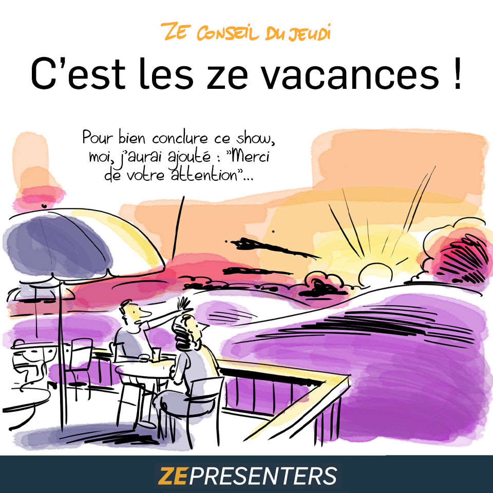 Annonce des vacances d'été et pause estivale