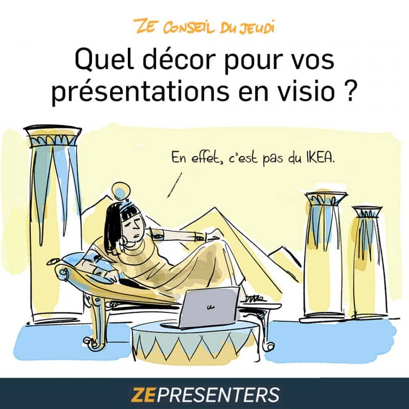 Quel décor pour ma présentation en visio ?