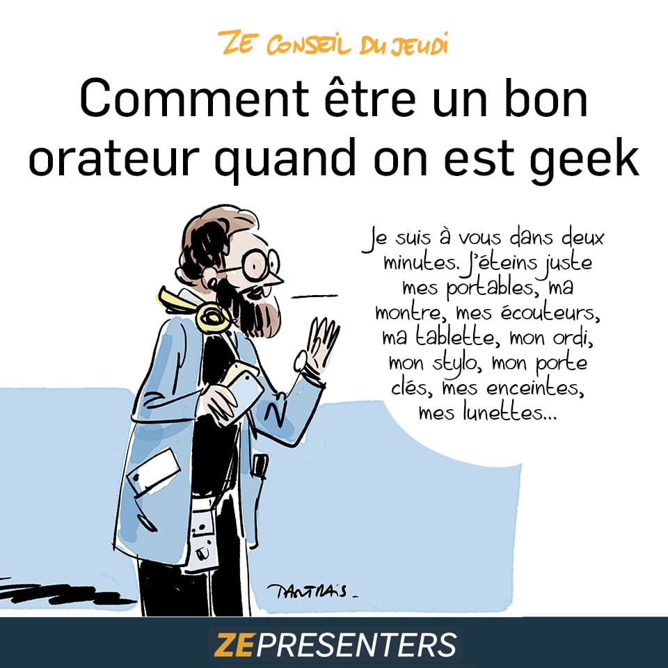 Comment être un bon orateur quand on est geek ?