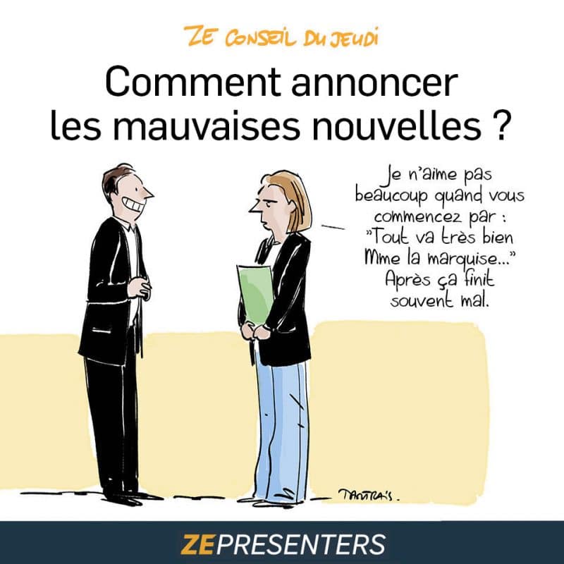 Comment annoncer les mauvaises nouvelles ? Nos conseils