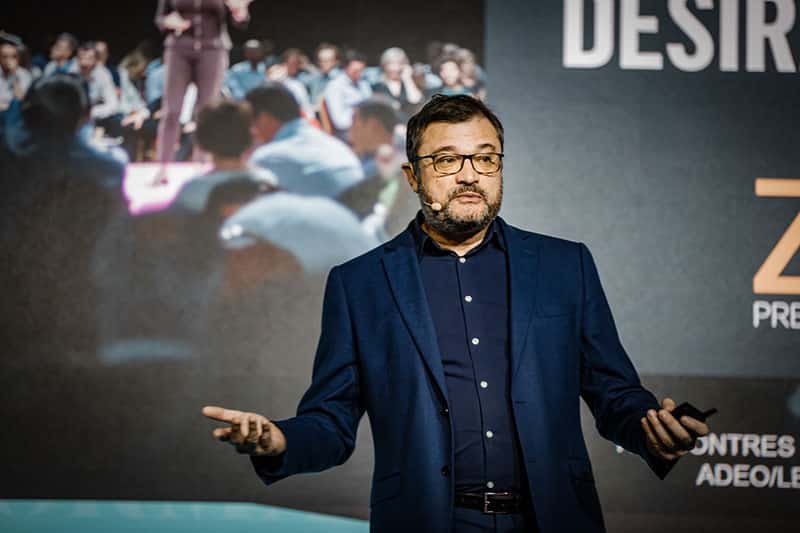 Bruno Clément lors d'une conférence Zepresenters