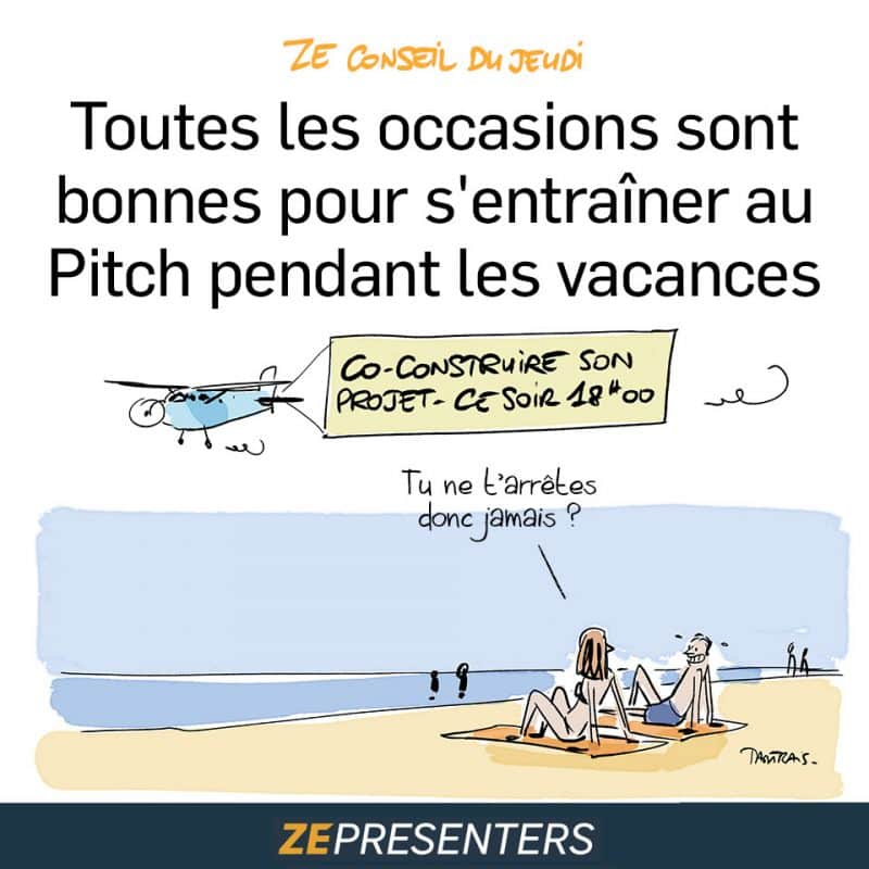 Profiter des vacances pour perfectionner ses compétences de pitch