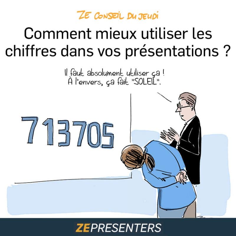 Comment présenter les chiffres lors de vos présentation ?