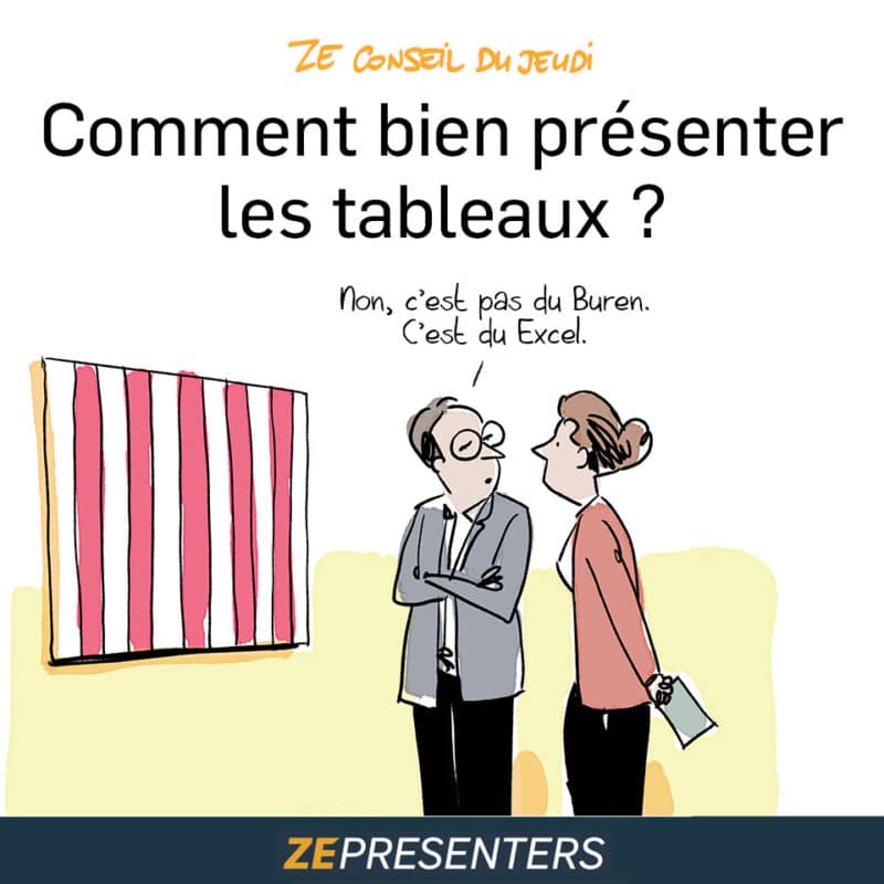 Comment bien présenter les tableaux en présentation ?