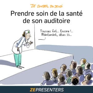 Conseils pour une présentation attentive à la santé de l'audience