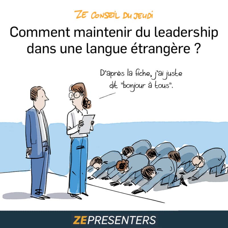 Comment maintenir le leadership dans une langue étrangère