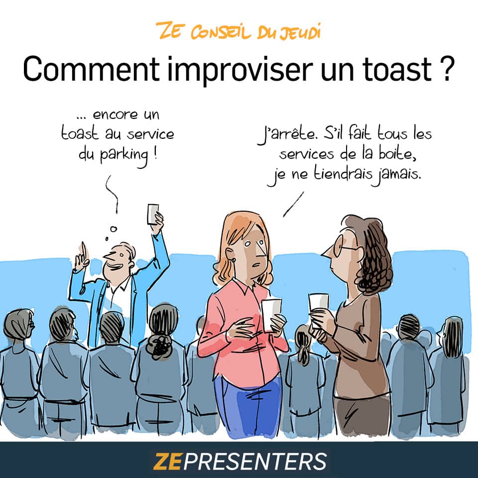 Maîtriser l'improvisation : Comment réussir un toast à l'improviste?