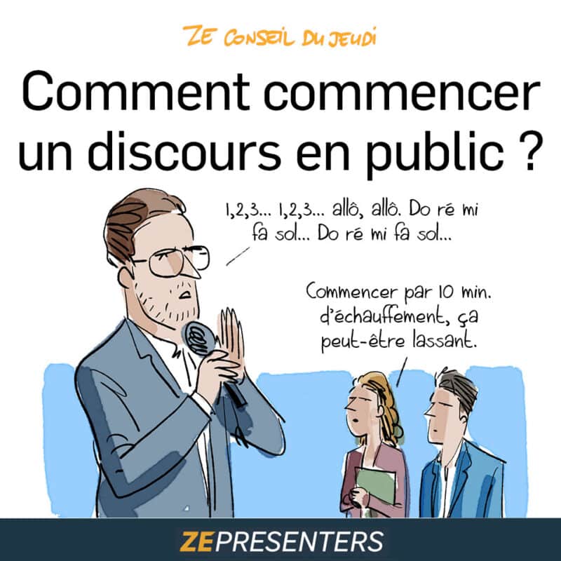 Comment commencer un discours en public ?