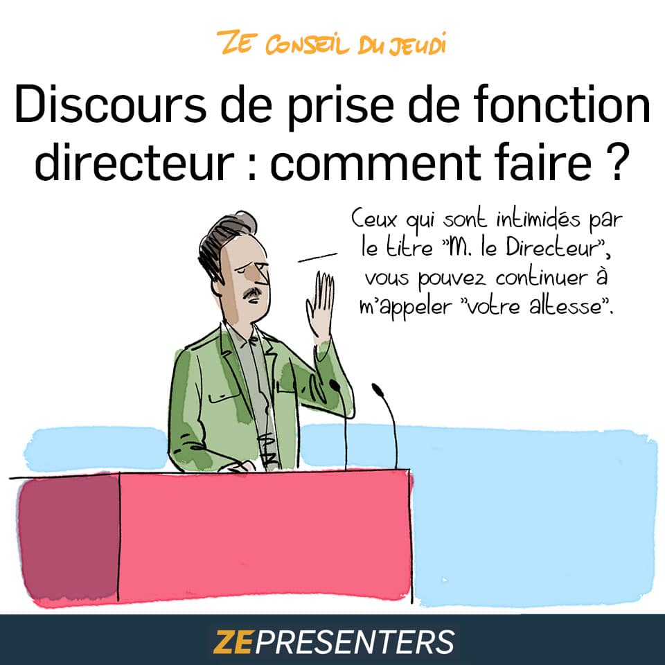 Discours de prise de fonction directeur : Comment faire ?