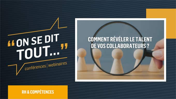 Graphique montrant la révélation du talent des collaborateurs, sujet d'un webinaire de Zepresenters