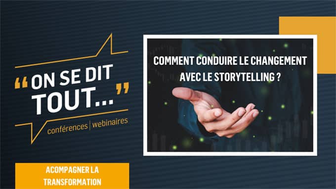 Image symbolisant l'utilisation du storytelling pour faciliter le changement, selon les méthodes Zepresenters