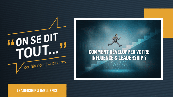 Image illustrant la conférence influence et leader ship