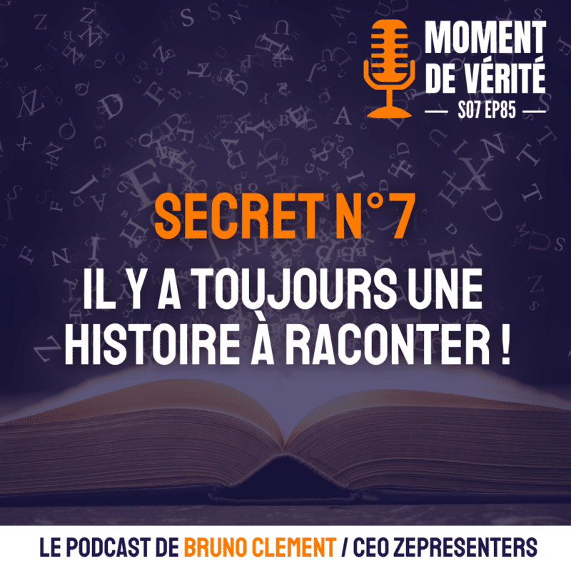 Image pour illustrer l'épisode de podcast : Il y a toujours une histoire à raconter !