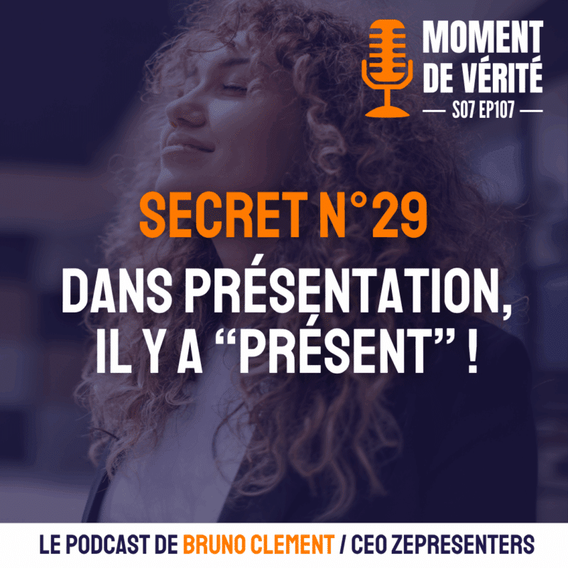 dans présentation, il y'a "présent" !