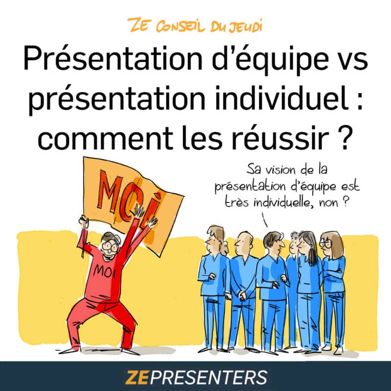 Présentation d’équipe vs présentation individuelle : comment les réussir